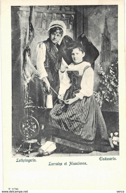 Carte POSTALE Ancienne de  ALSACE - LORRAINE