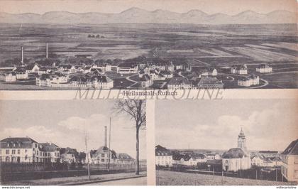 FRANCE - Heilanstalt Rufach, Rouffach, Views, Postcard 1919