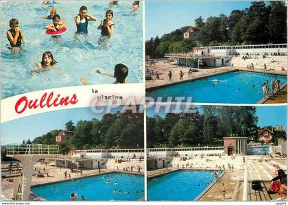 CPM Oullins (Rhone) La Piscine