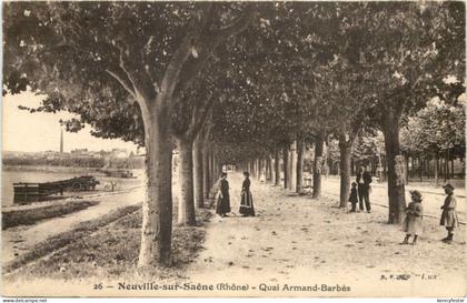Neuville sur Saone - Quai Armand Barbes