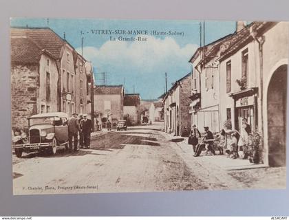 vitrey-sur-mance , la grande rue