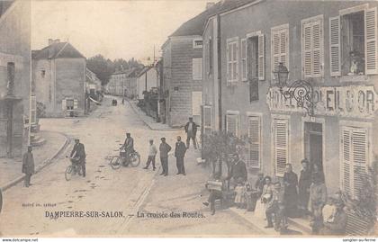 CPA 70 DAMPIERRE SUR SALON / LA CROISEE DES ROUTES
