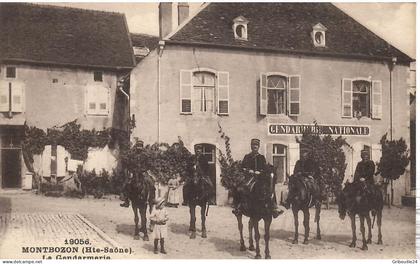 MONTBOZON LA GENDARMERIE