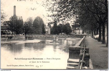 70 SAINT LOUP SUR SEMOUSE - pont d'avignon.