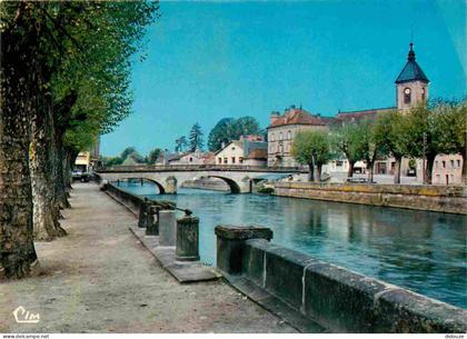 Carte Postale - 70 - Saint Loup sur Semouse - Les quais de la Semouse - CPM - Voir Scans Recto-Verso - Poscard - Carta P