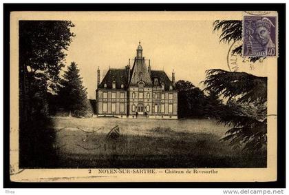 72 Noyen-sur-Sarthe chateau D72D K72179K C72223C RH072902