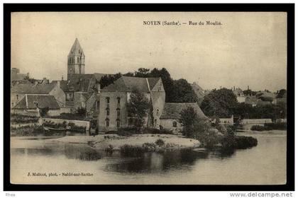 72 Noyen-sur-Sarthe moulin a eau D72D K72179K C72223C RH072909