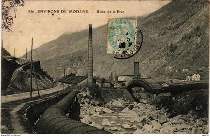 CPA AK MODANE - Env. - Usine de la PRAZ (388311)