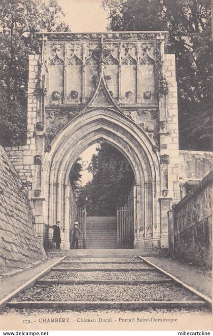 FRANCE - Chambéry - Chateau Ducal, Portail Saint-Dominique