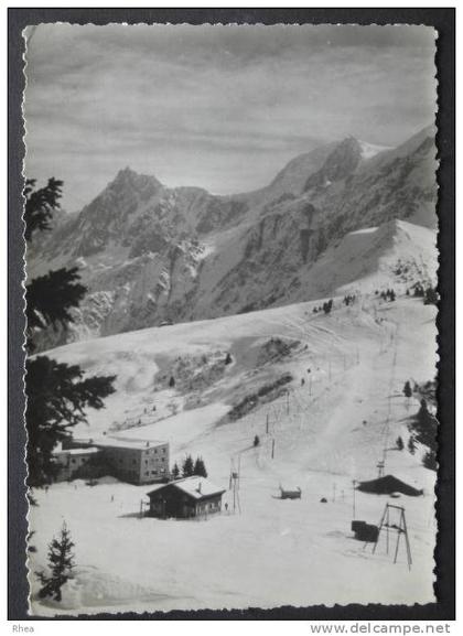 74 Saint-Gervais-les-Bains station hiver sous la neige piste D74D K74236K C74236C RH036441