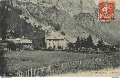 CPA FRANCE 74 "Magland"