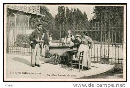 75 Paris Les métiers La Marchande parisiens, metier petits metiers parisiens marchande D75D K75056K C75056C RH010101