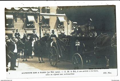 CPA- Carte Postale -FRANCE- Paris Visite d'Alphonse XIII  ( roi d'Espagne)le 30/05/1905 VM5105