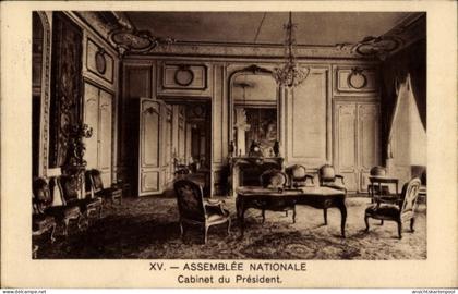CPA Paris VII., Nationalversammlung, Büro des Präsidenten