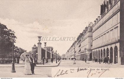 FRANCE - Paris - Rue de Rivoli 1903