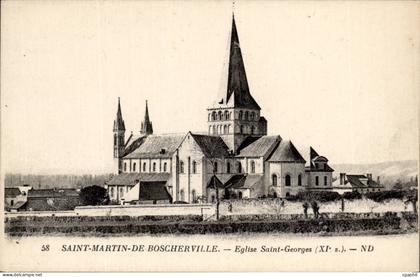 Saint Martin de Boscherville - Eglise Saint George - CPA