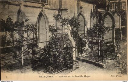 Villequier- Tombes de la Famille Hugo-CPA