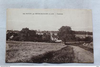 Fretoy par Beton Bazoches, panorama, Seine et Marne 77