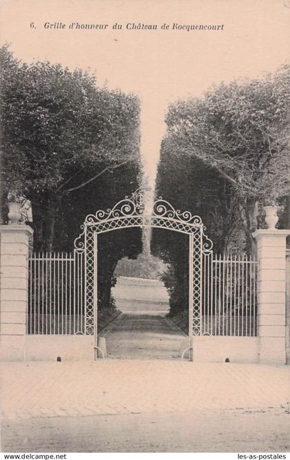 78 ROCQUENCOURT CHATEAU DE ROCQUENCOURT