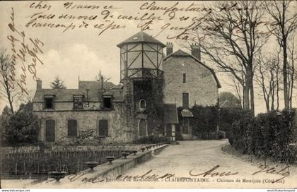 CPA Clairefontaine Yvelines, Schloss von Montjoie, Landschaft von Rambouillet, Wasserbehälter