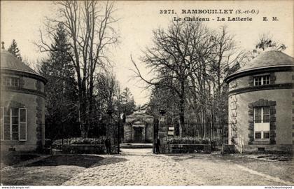 CPA Rambouillet Yvelines, Schloss, Molkerei