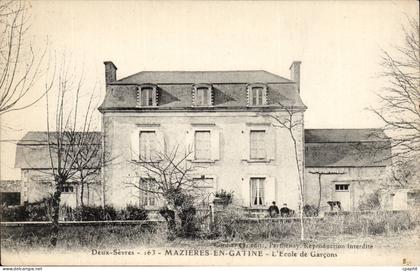 Mazieres en Gatine CPA ECole de garcons