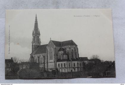 Bournezeau, l'église, Vendée 85