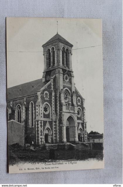 Champ Saint Père, l'église, Vendée 85