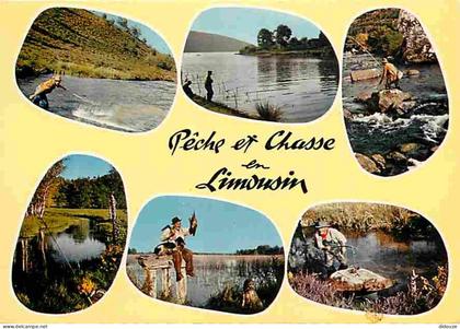 Carte Postale - 87 - Haute Vienne - Limousin - Peche et chasse en Limousin - Multivues - CPM - Voir Scans Recto-Verso -