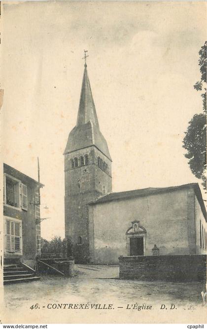 CPA Contrexeville L'Eglise
