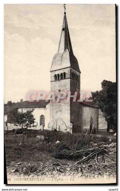 CPA Contrexeville L'Eglise
