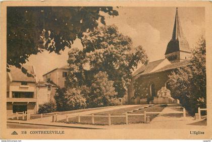CPA Contrexeville L'Eglise