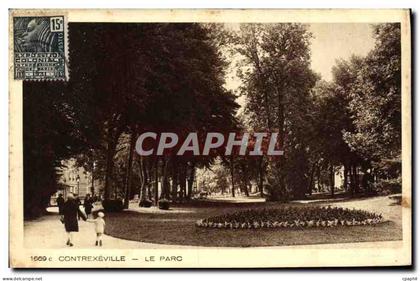 CPA Contrexeville Le Parc
