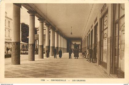 CPA Contrexeville Les Galeries