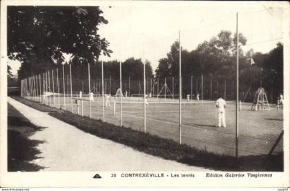 CPA Contrexeville Les tennis