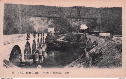 89 ARCY SUR CURE PONTS ET TUNNELS