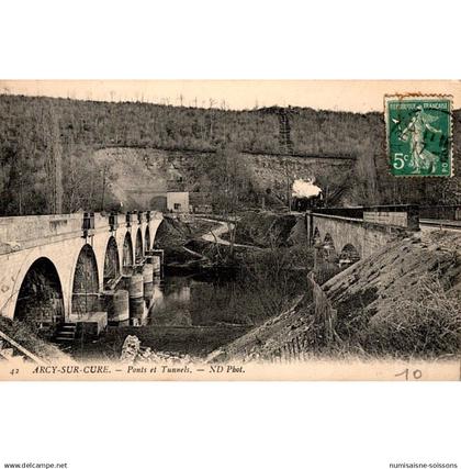 89270 - ARCY-SUR-CURE - PONTS ET TUNNELS