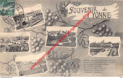 Souvenir de l'Yonne - Yonne - (89) Yonne