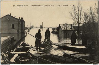 Alfortville - Inondations de 1910