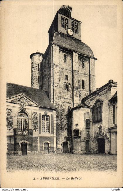 Abbeville - Le Beffroi - CPA