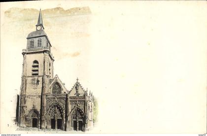CPA Abbeville L'Eglise