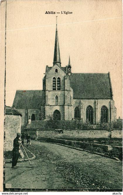 CPA ABLIS - L'Église (385013)