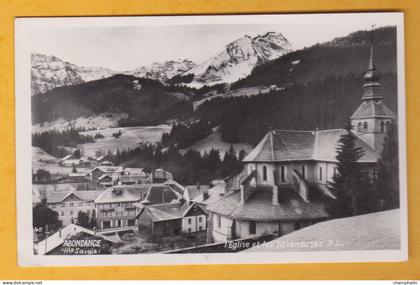 Abondance - L'Eglise et les Taveneuses - CAD