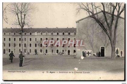 Agen - Caserne Lacuee - CPA