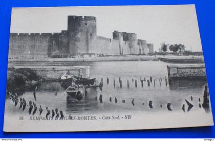Aigues-Mortes  coté sud France  [30] Gard  Aigues-Mortes CPA- Carte Postale  France