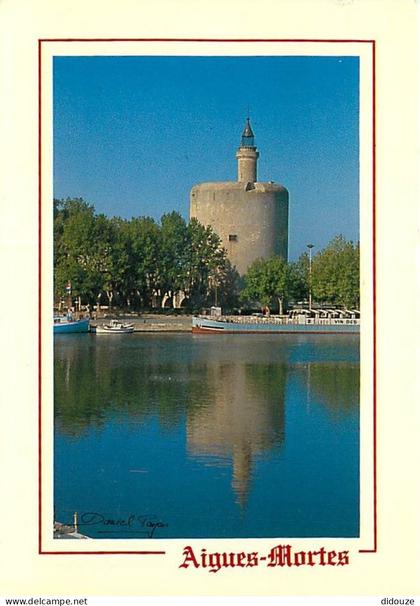 Carte Postale - 30 - Aigues Mortes - La Tour de Constance - Flamme Postale de Aigues Mortes - CPM - Voir Scans Recto-Ver