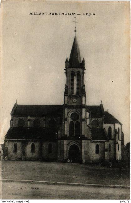 CPA AILLANT-sur-THOLON - L'Église (357526)