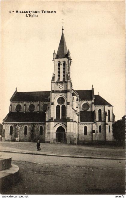 CPA AILLANT-sur-THOLON - L'Église (357527)