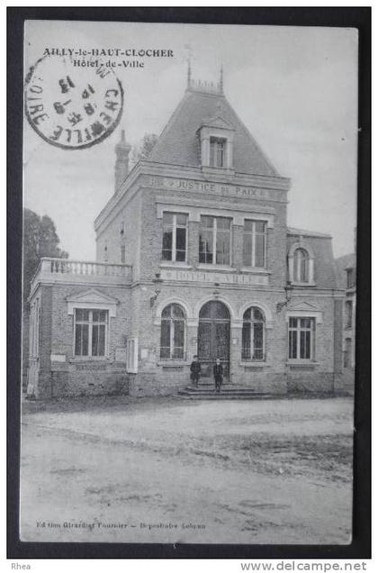 80 Ailly-le-Haut-Clocher mairie hotel de ville    D80D  K80009K  C80009C RH047772
