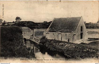 CPA AIRE-sur-la-LYS Entrée de la Lys et Poudriere (414366)